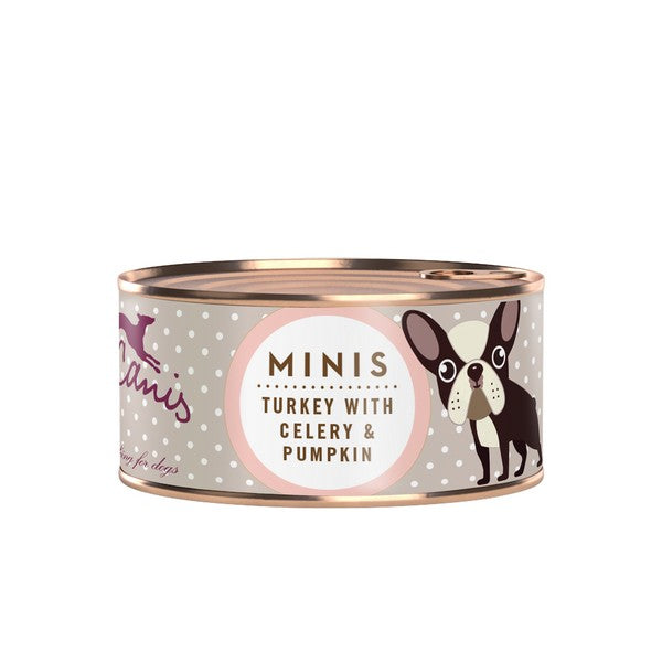 Terra Canis Mini Grain Free ?Turkey with Celery Pumpkin and Watercress 100g