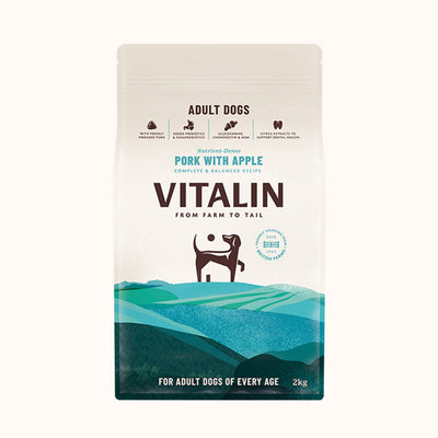 Vitalin Adult Pork with Apple 2kg