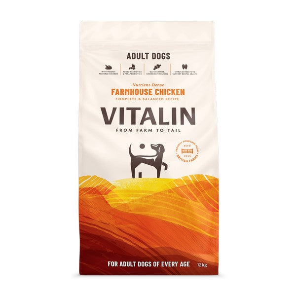 Vitalin Adult Farmhouse Chicken 12kg