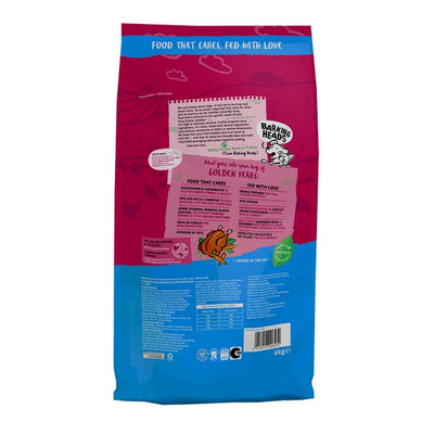 Barking Heads Little Paws Golden Years Dog Food - Chicken