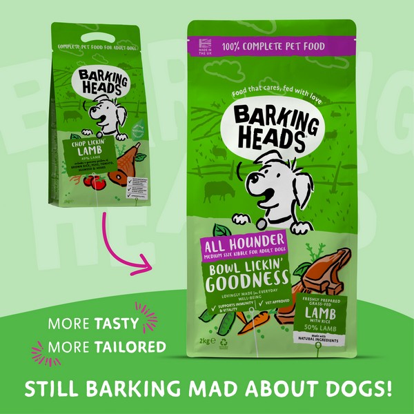 Barking Heads All Hounder Bowl Lickin Goodness Dog Food