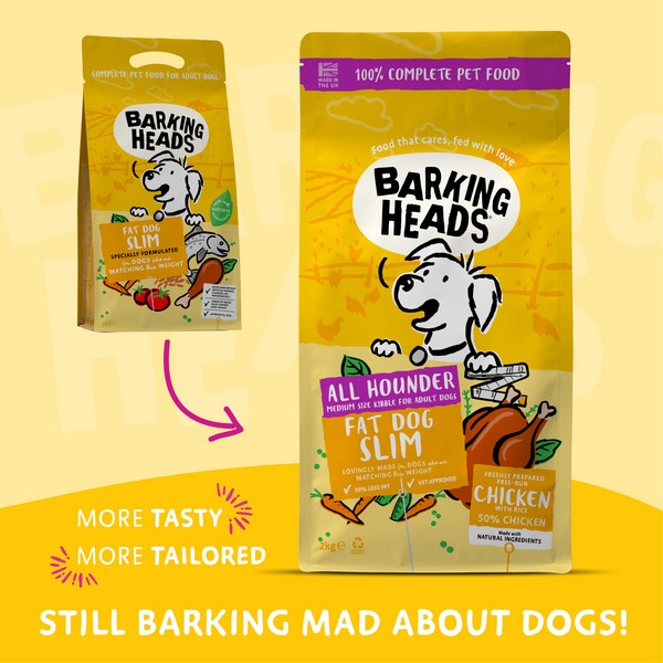 Barking Heads All Hounder Fat Dog Slim Chicken Dog Food