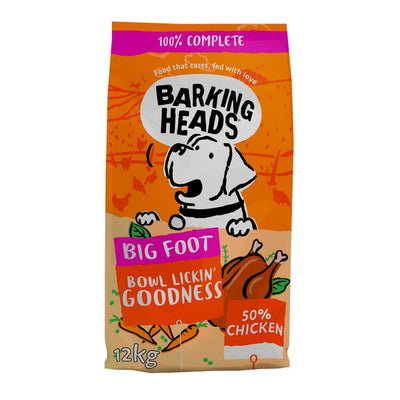 Barking Heads Big Foot Bowl Lickin Goodness Chicken 12kg