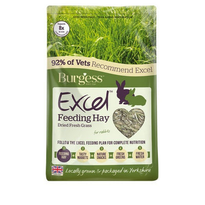 Burgess Excel Feeding Hay Dried Fresh Grass 1kg