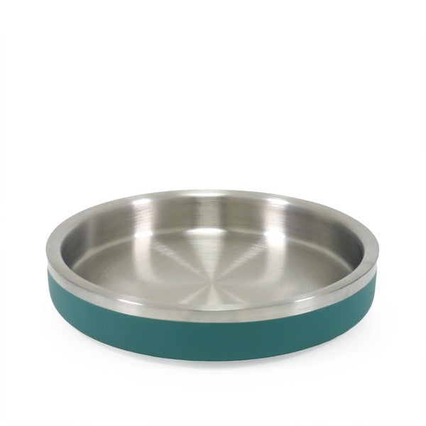 Rosewood Double Wall Stainless Steel Bowl 480ml Teal