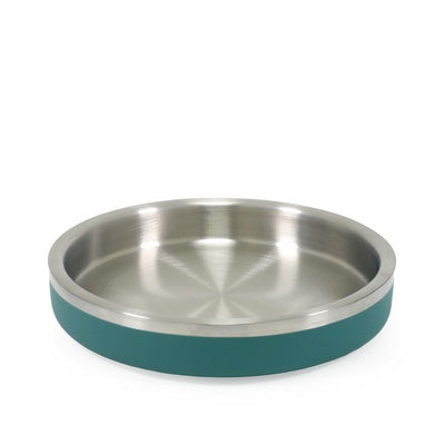 Rosewood Double Wall Stainless Steel Bowl 480ml Teal