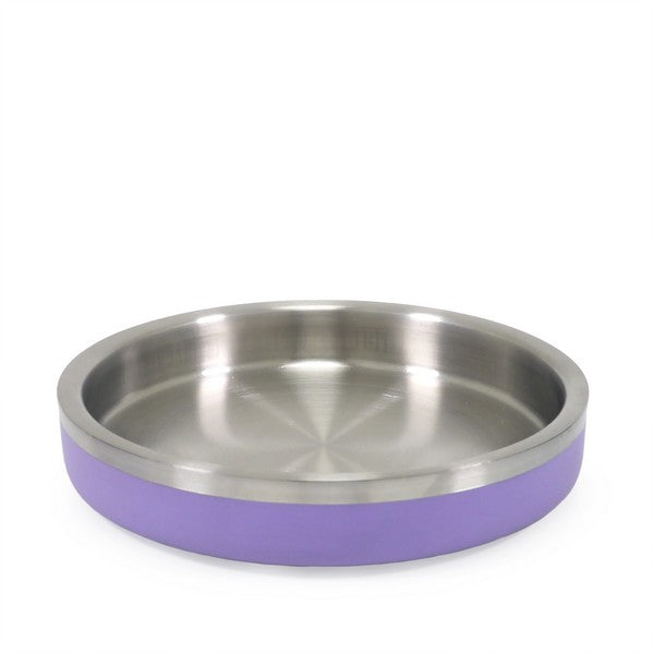 Rosewood Double Wall Stainless Steel Bowl 480ml Lilac