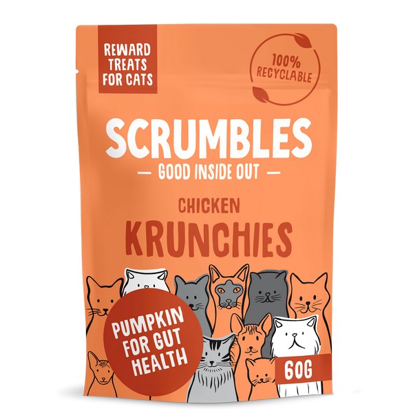 Scrumbles Chicken Krunchies Treats 60g