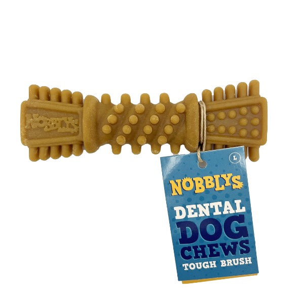 Petello Nobblys Tough Brush Peanut Butter 80g (dcse 24)