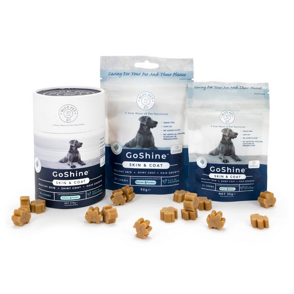 Blue Pet GoShine Skin & Coat Supplement Chicken 270g 90 pieces