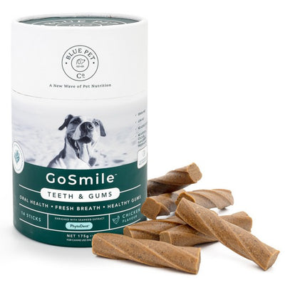 Blue Pet GoSmile Teeth & Gum Supplement Chicken 175g 14 pieces