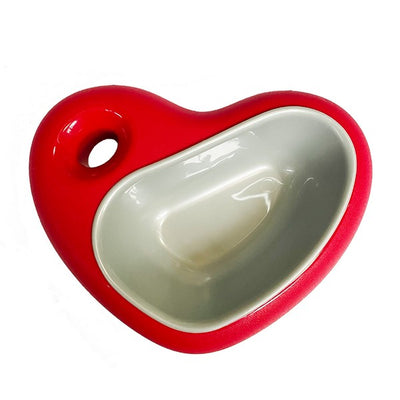 Happy Pet Heart Pet Bowl Small 22.5x17.5x6cm 0.4L