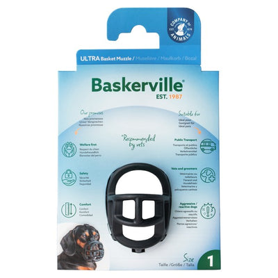 CoA Baskerville Ultra Basket Muzzle Size 1