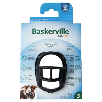 CoA Baskerville Ultra Basket Muzzle Size 3