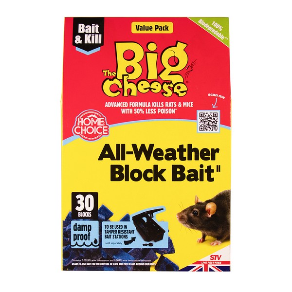 STV The Big Cheese All Weather Block Bait 10g x 30