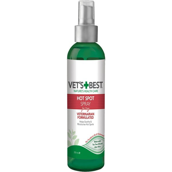 Vets Best Hot Spot Itch Relief Spray for Dogs 250ml