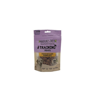 Natures Deli Training Bites Chicken with Liver 100g