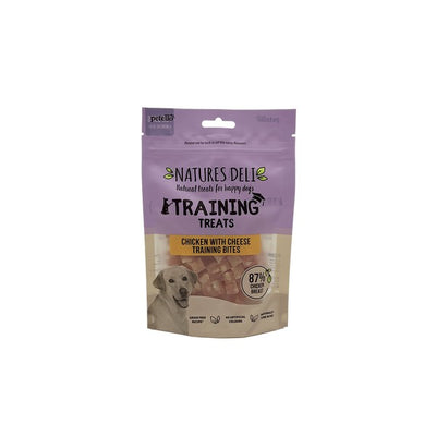 Natures Deli Training Bites Chicken with Cheese 100g