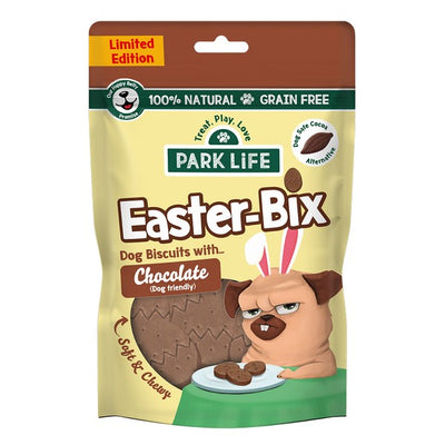 PARK LiFE Easter-Bix Dog Biscuits Chocolate Egg 100g