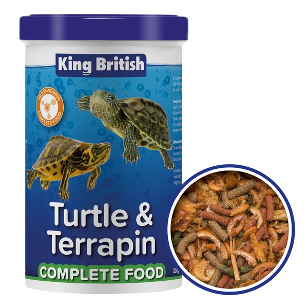 King British Turtle & Terrapin Complete Food 200G