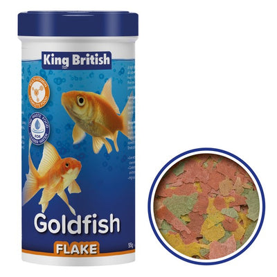 King British Goldfish Flake 55g