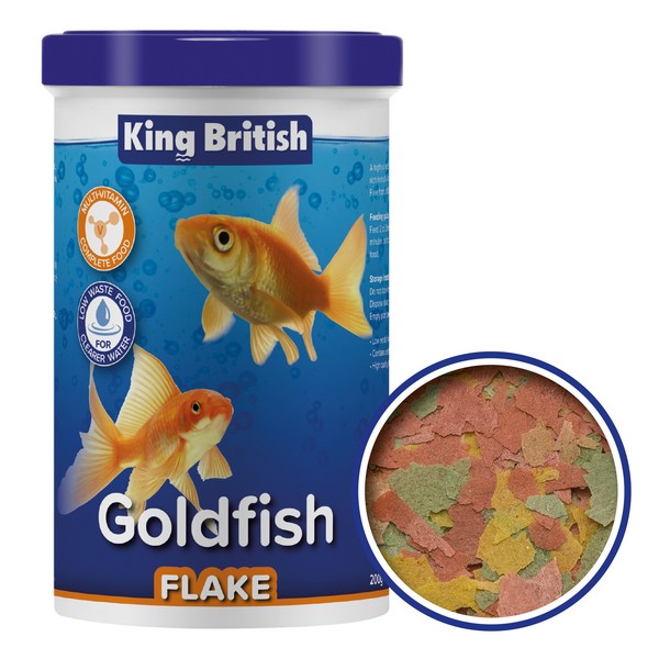 King British Goldfish Flake 200g