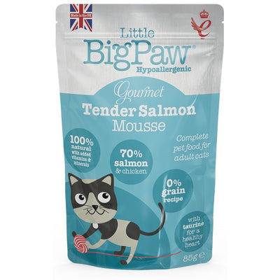 Little BigPaw Gourmet Atlantic Salmon Mousse 85g