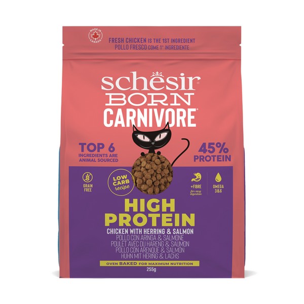 Schesir Dry Born Carnivore Adult Cat Food