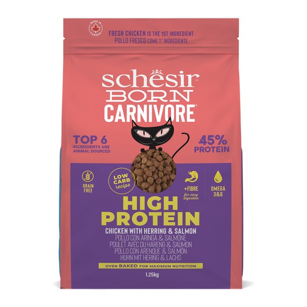 Schesir Dry Born Carnivore Adult Cat Food