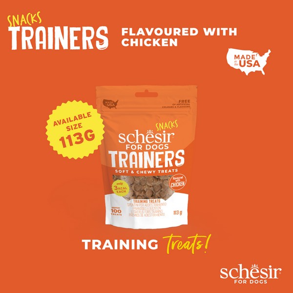 Schesir Dog Snack Training Chicken 113G