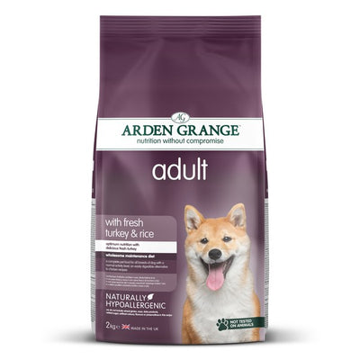 Arden Grange Adult Fresh Turkey and Rice Dog Food