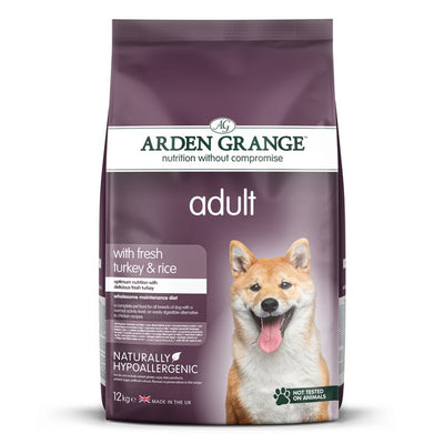 Arden Grange Adult Fresh Turkey and Rice Dog Food