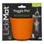 LickiMat Yoggie Pot Orange