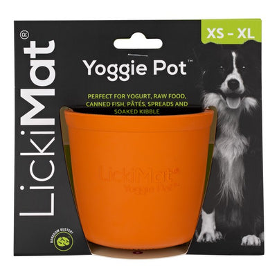 LickiMat Yoggie Pot Orange