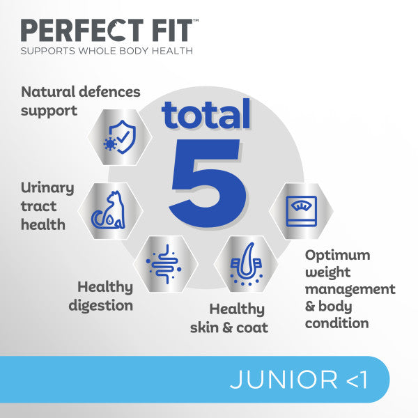 Perfect Fit Cat Complete Junior 750g