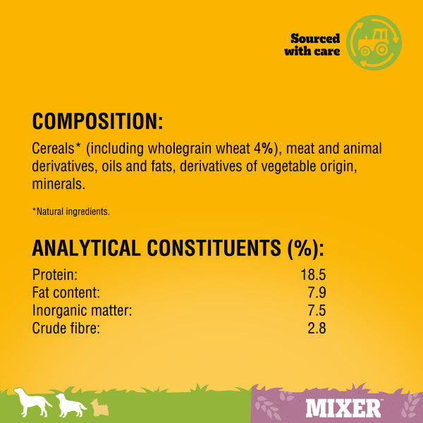 Pedigree Mixer with Wholegrain Cereals 12kg