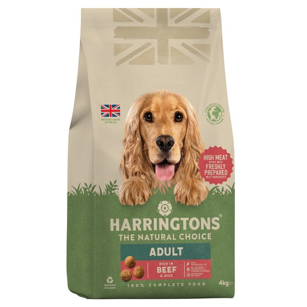 Harringtons Adult Dry Dog Beef 4kg