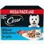 CESAR Senior Dog Pouches Sauce Selection in Jelly 40x100g