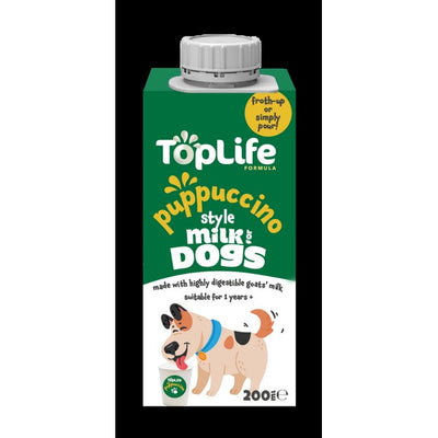 TopLife Puppucino Style Milk for Dogs 200ml