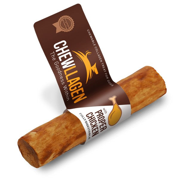 Chewllagen Collagen Chicken Flavour Roll Mini 5" Dog Chew 5 pack 35g