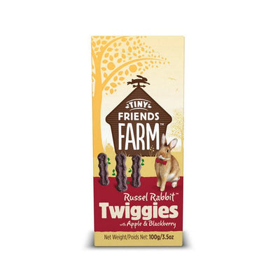 Supreme Tiny Friends Farm Russel Rabbit Twiggies 100g