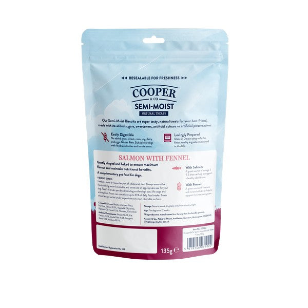 Cooper & Co Semi-Moist Biscuit Fussy 135g