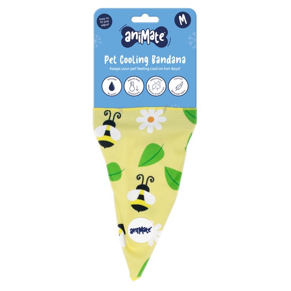 Animate Cooling Bandana Bee Medium