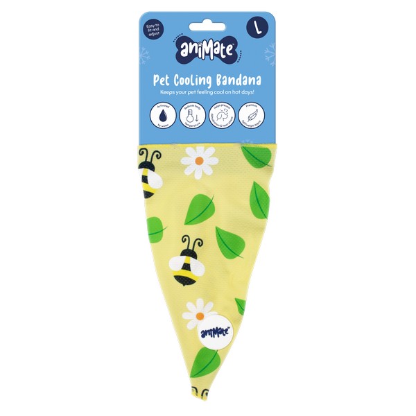 Animate Cooling Bandana Bee Large