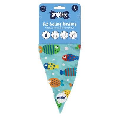 Animate Cooling Bandana Fish Large