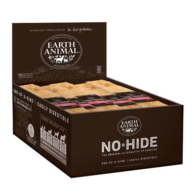 Earth Animal No Hide Salmon Strips Bulk SRP 11g (dcse60)