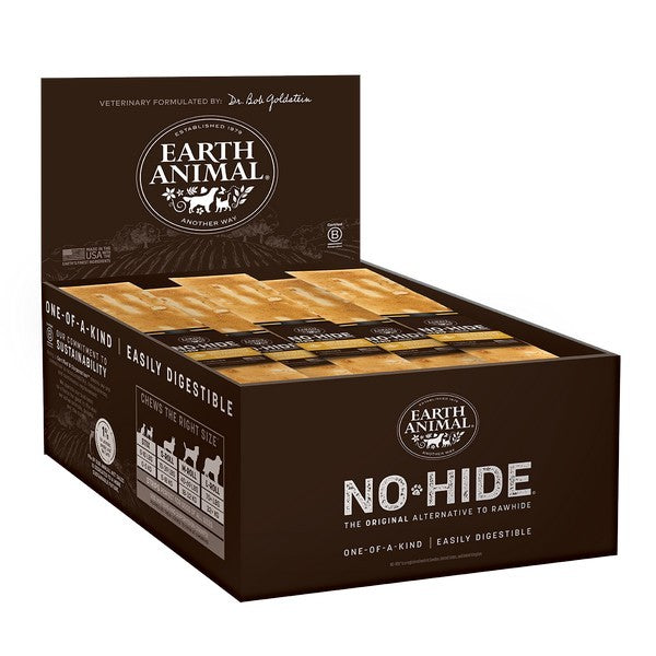 Earth Animal No Hide Peanut Butter Strips Bulk SRP 11g (dcse60)