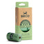 Beco Unscented Recycled Poop Bags with Handles on a roll x60 Pack