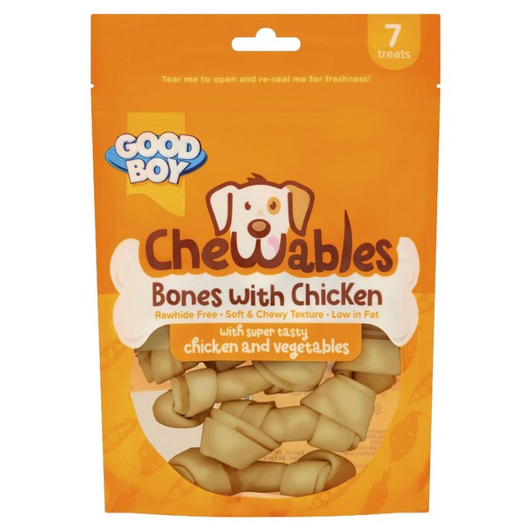 Chewables Chicken Mini Bones 7 Pack 112g