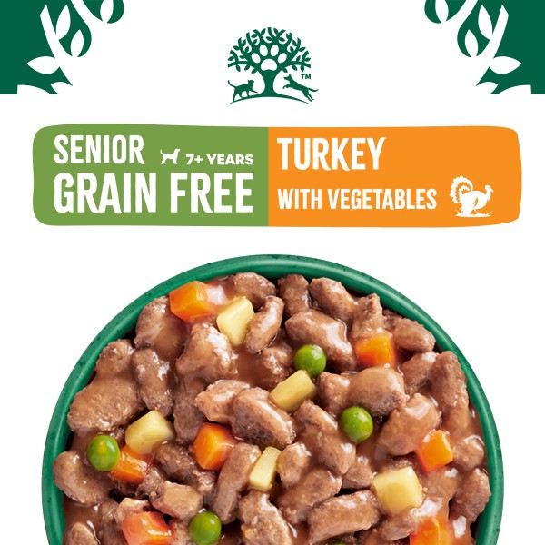 Wellbeloved Pouches GF Senior Turkey in Gravy Pouch 12 x 90g